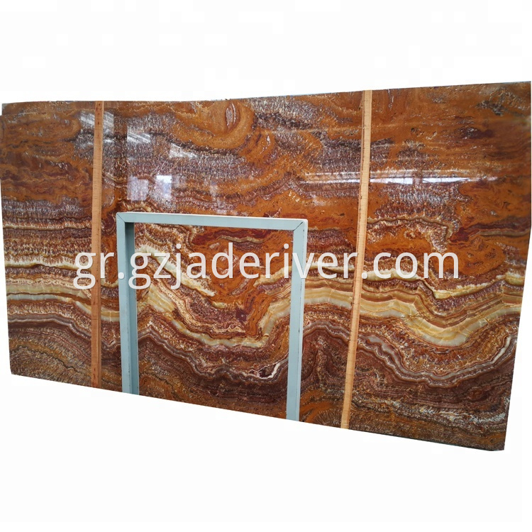 Brown Onyx Stone Slab